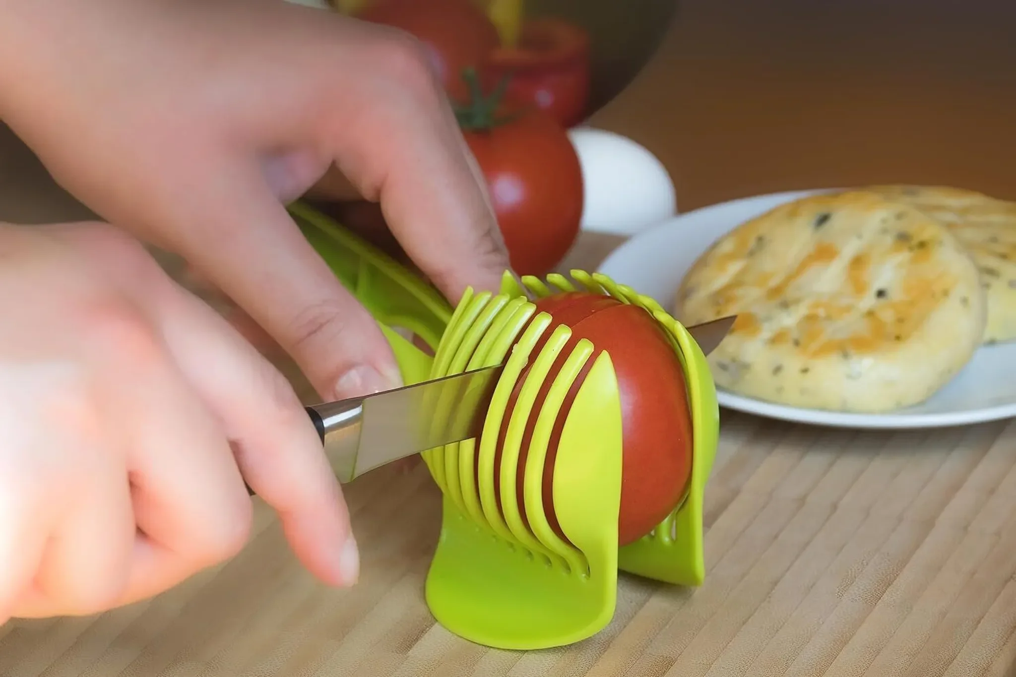Better Smart Obst-Gemüse-Häcksler – Schneidegriff Grün